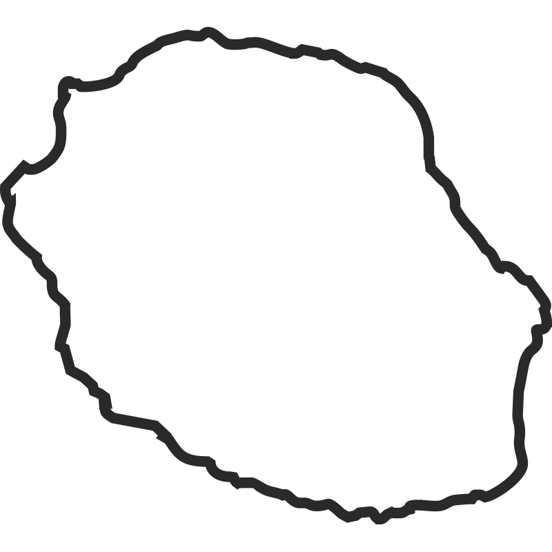 Carte de La Réunion